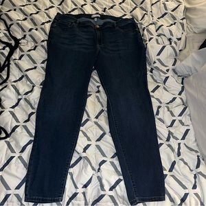 Lane Bryant dark wash jeans size 24L